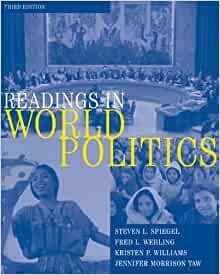 Readings in World Politics by Steven L. Spiegel