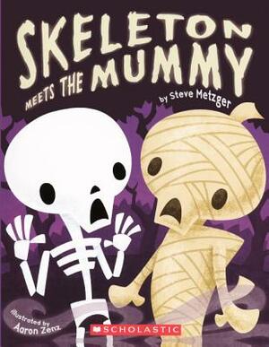 Skeleton Meets the Mummy by Steve Metzger