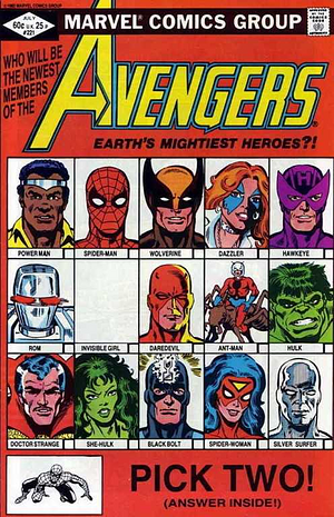 Avengers (1963) #221 by Jim Shooter, David Michelinie