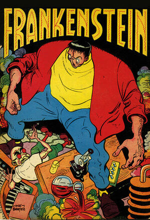 Frankenstein :The Mad Science of Dick Briefer by Dick Briefer