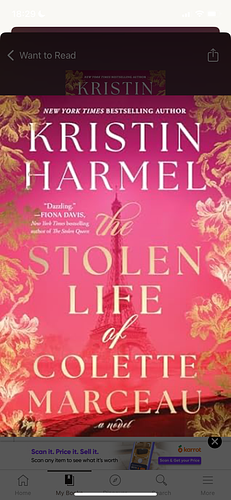 The Stolen Life of Colette Marceau: A Novel by Kristin Harmel