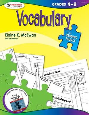 The Reading Puzzle: Vocabulary, Grades 4-8 by Elaine K. McEwan-Adkins