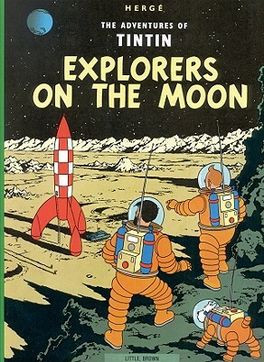 Explorers on the Moon by Hergé