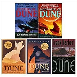 Frank Herbert Dune Series 5 Books Collection Set by Frank Herbert