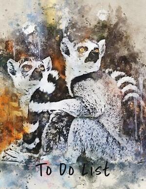 To Do List: Lemur 8.5x11 by Marian Blake