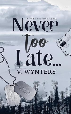 Never Too Late by V Wynters