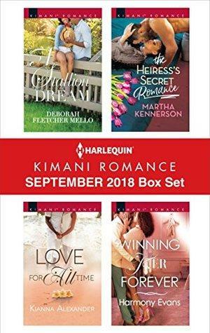 Harlequin Kimani Romance September 2018 Box Set: A Stallion Dream\\Love for All Time\\The Heiress's Secret Romance\\Winning Her Forever by Kianna Alexander, Deborah Fletcher Mello, Harmony Evans, Martha Kennerson