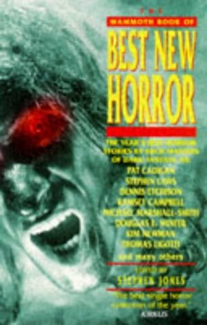 The Mammoth Book of Best New Horror 9 by Stephen Laws, Conrad Williams, John A. Burke, David Langford, Simon Clark, David J. Schow, Gwyneth Jones, Kim Newman, Brian Hodge, Ramsey Campbell, Douglas E. Winter, Thomas Ligotti, Stephen Jones, Andy Duncan, Caitlín R. Kiernan, Christopher Fowler, Pat Cadigan, Yvonne Navarro, Dennis Etchison, Michael Marshall Smith