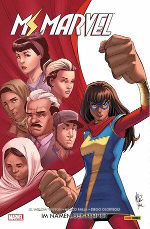 Ms. Marvel: Bd. 4: Im Namen der Freiheit by Diego Olortegui, G. Willow Wilson, Marco Failla