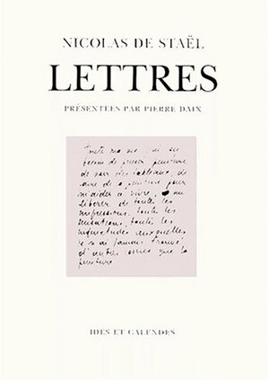 Lettres Et Dessins by Nicolas de Staël