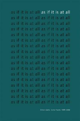 As If It Is at All by Simon Cutts