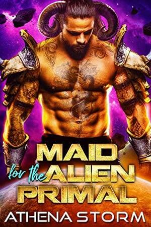 Maid For The Alien Primal by Athena Storm