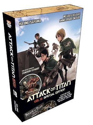 Attack on Titan 18 Manga Special Edition w/DVD by Cameron Stewart, Hajime Isayama