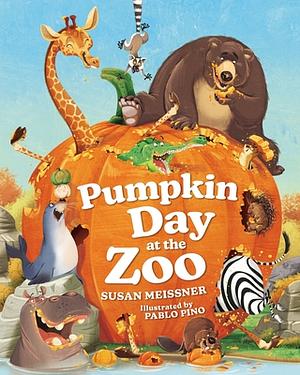 Pumpkin Day at the Zoo by Susan Meissner, Susan Meissner, Pablo Pino