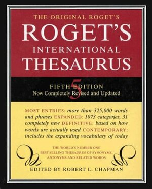 Roget's International Thesaurus by Peter Mark Roget