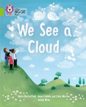 We See a Cloud: Lime/Band 11 by Moira Butterfield, Jenny Wren, June Crebbin