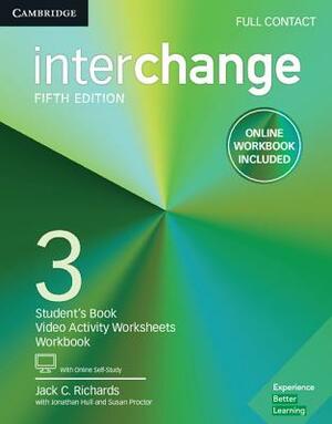 Interchange Level 3 Full Contact with Online Self-Study and Online Workbook by Jack C. Richards