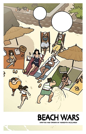 The Legend of Korra: Beach Wars (FCBD 2022) by Meredith McClaren