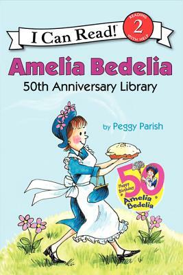 Amelia Bedelia 50th Anniversary Library: Amelia Bedelia, Amelia Bedelia and the Surprise Shower, and Play Ball, Amelia Bedelia by Peggy Parish