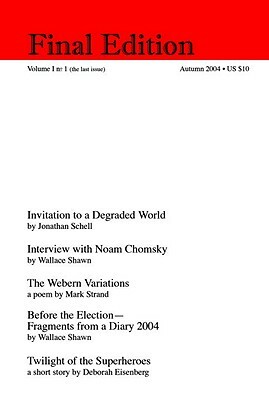 Final Edition by Wallace Shawn