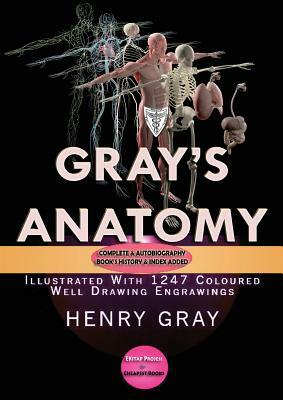 Gray's Anatomy: Complete & Illustrated With 1247 Original Coloured Drawings by Murat Ukray, Henry Gray, Henry Vandyke Carter