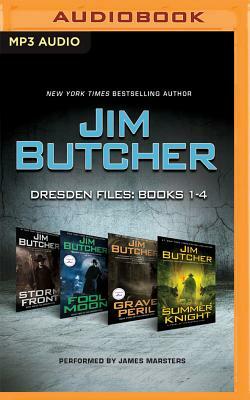 Dresden Files, Books 1-4: Storm Front, Fool Moon, Grave Peril, Summer Knight by Jim Butcher