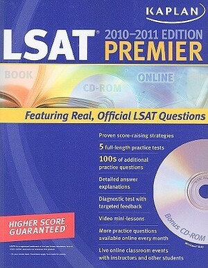 Kaplan LSAT 2010-2011 Premier with CD-ROM by Kaplan Inc.