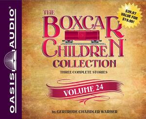 The Boxcar Children Collection Volume 24 (Library Edition): The Mystery of the Pirate's Map, the Ghost Town Mystery, the Mystery in the Mall by Gertrude Chandler Warner