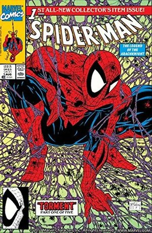 Spider-Man (1990-1998) #1 by Rick Parker, Bob Sharen, Todd McFarlane