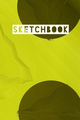 Sketchbook: Abstract Liquid Marble Mirror Yellow Design by Frasier Cheng-Binns