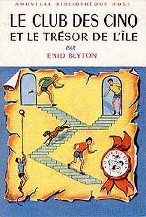 Le Club des Cinq et le trésor de l'île by Enid Blyton