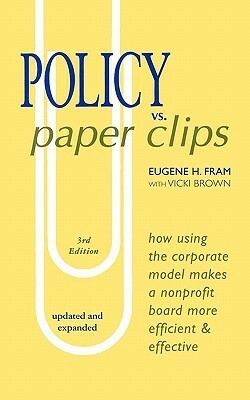 Policy vs. Paper Clips by Vicki Brown, Eugene H. Fram