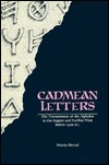 Cadmean Letters: The Transmission of the Alphabet to the Aegean and Further West Before 1400 B.C. by Martin Bernal