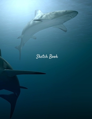 Sketch Book: Shark Themed Personalized Artist Sketchbook For Drawing and Creative Doodling by Adidas Wilson