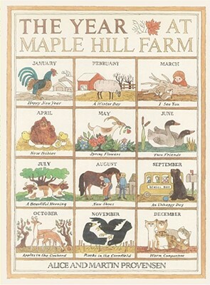 The Year at Maple Hill Farm by Alice Provensen, Martin Provensen