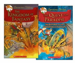 Geronimo Stilton Kingdom of Fantasy and Quest for Paradise Collection by Geronimo Stilton