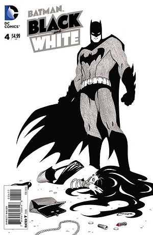 Batman Black and White (2013-2014) #4 by Dustin Nguyen, Nathan Edmondson, Mike Allred, Lee Allred, Amanda Conner, Sean Galloway, David Macho Gomez
