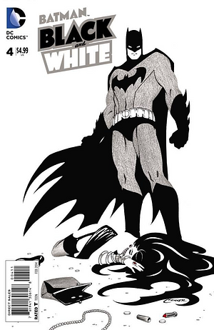 Batman Black and White (2013-2014) #4 by Sean Galloway, Amanda Conner, Dustin Nguyen, Mike Allred, Nathan Edmondson, David Macho Gomez, Lee Allred