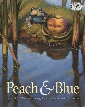 Peach and Blue by Sarah Kilbourne, Sarah S. Kilborne