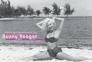 Bikini Girl Postcards by Bunny Yeager: Shore Wish You Were Here! by Bunny Yeager