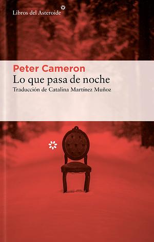 Lo que pasa de noche by Peter Cameron