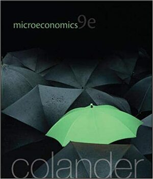 Microeconomics by David Colander