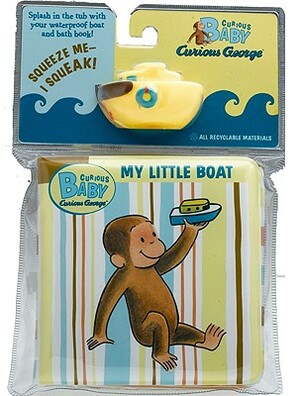 Curious Baby My Little Boat: Curious George Bath Book with Toy [With Boat] by H.A. Rey