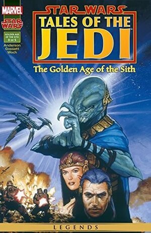 Star Wars: Tales of the Jedi - The Golden Age of the Sith (1996-1997) #0 by Christopher Moeller, Kevin J. Anderson, Christian Gossett