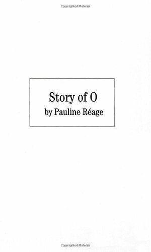 Story of O by Pauline Réage