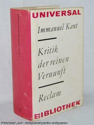 Die drei kritiken by Immanuel Kant