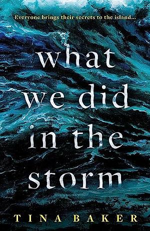 What We Did In The Storm by Tina Baker
