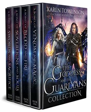 The Goddess and The Guardians Boxset: The Complete Romantic Fantasy Quartet by Karen Tomlinson, JMW Editor