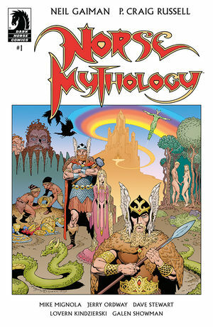 Norse Mythology I #1 by Neil Gaiman, Jerry Ordway, Galen Showman, Mike Mignola, Dave Stewart, P. Craig Russell, Lovern Kindzierski