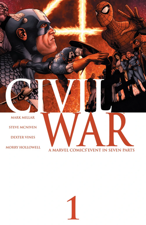 Civil War #1 by Mark Millar